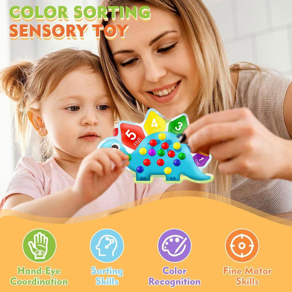Kids Education Design - Mainan Penyortiran Dinosaurus Mainan Edukasi Penghilang