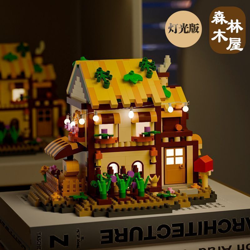 Kids Education Login - Kit Perakitan DIY Miniatur Kabin Hutan