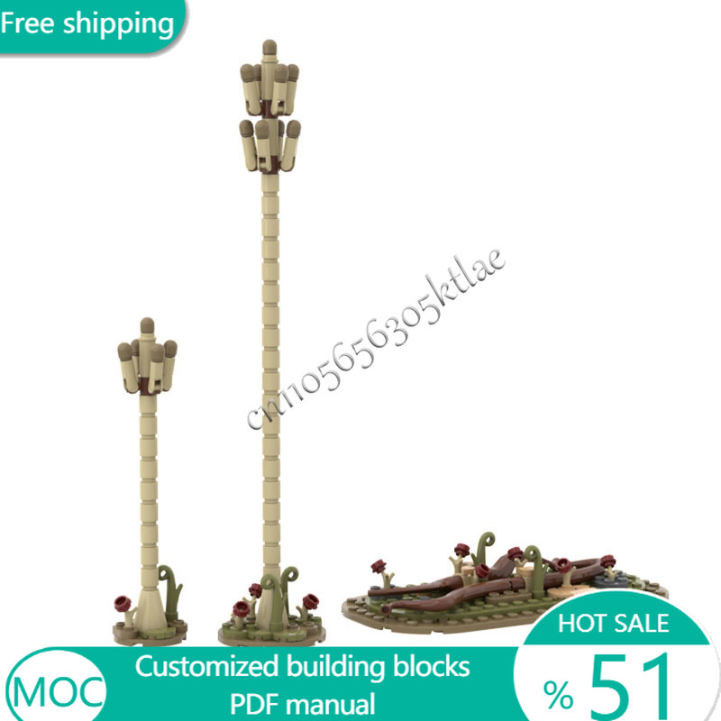 Kids Education Design - 150 PCS Pohon Prototaxites loganii MOC