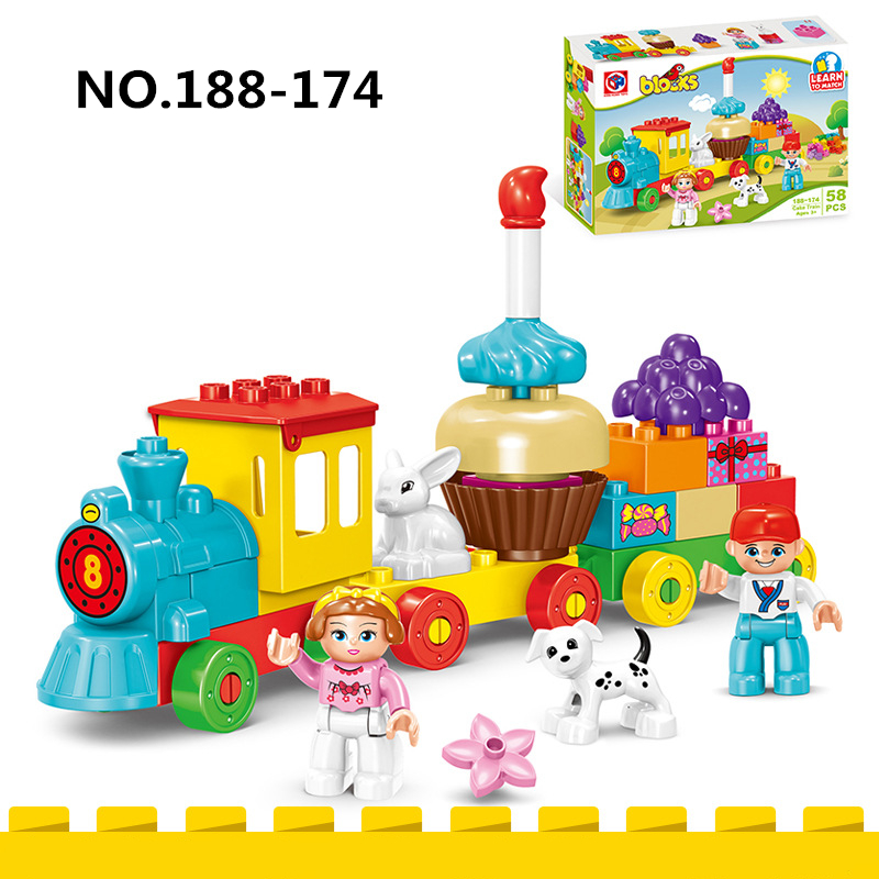 Happy Kids Education - 58 Buah/Set Mainan Puzzle Pendidikan Dini