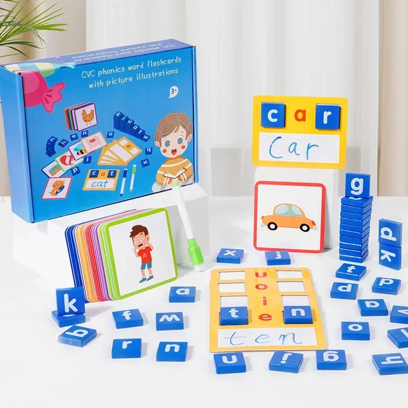 Kids Education Words - Kartu Flash Menulis & Mengeja Kata