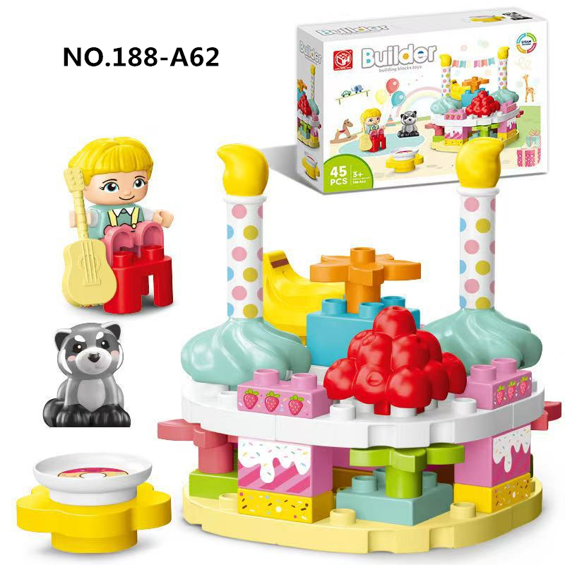 Happy Kids Education - 45 Buah/Set Seri Kue Selamat Ulang