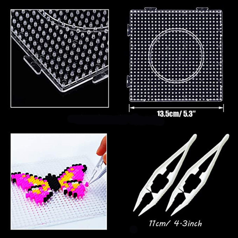 Kids Education Template - Templat manik-manik Hama 2.6mm DIY Perler