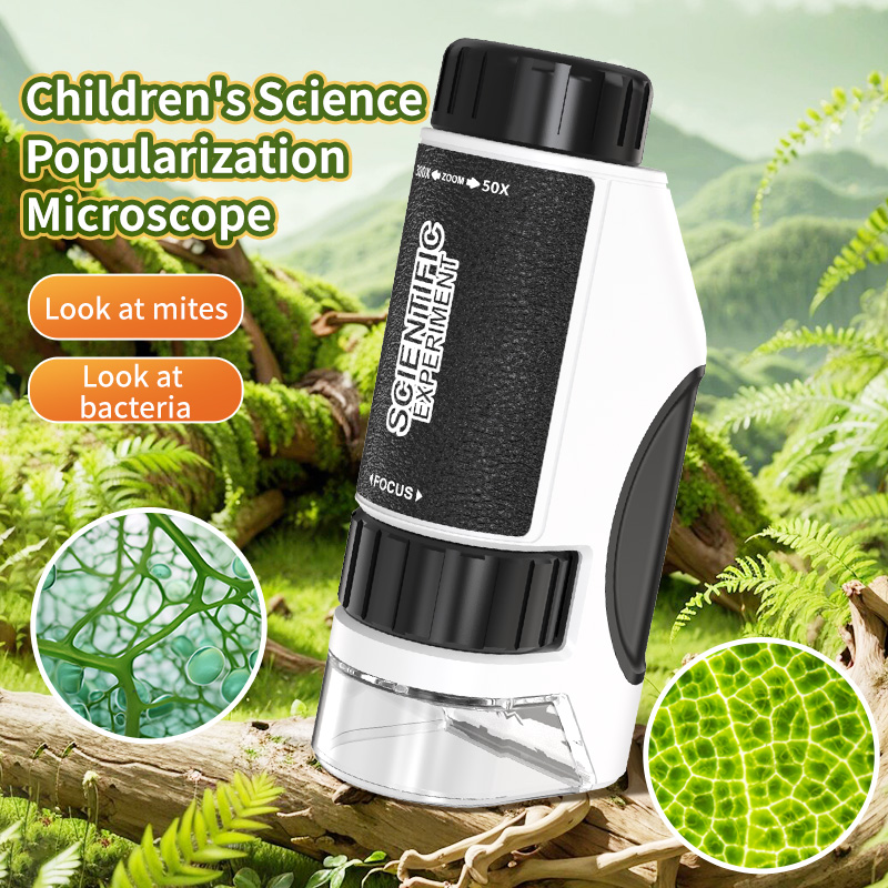 Education Kids Definition - Mikroskop Mini Portabel Genggam untuk Anak-anak