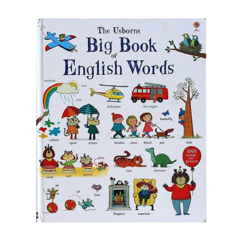 The Big Book Of kata Inggris b - Kids Education Words ulasan dan harga