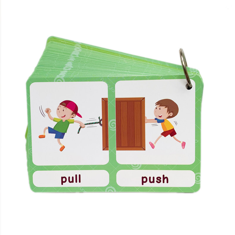 100 Kartu Flashcard Kata Bahas - Kids Education Age ulasan dan harga