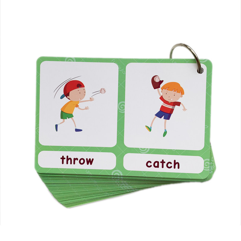 100 Kartu Flashcard Kata Bahas - Kids Education Age ulasan dan harga