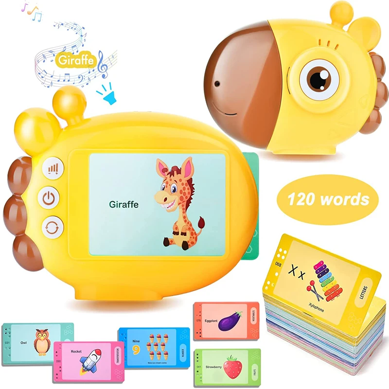 Jerapah pembaca kartu Flash ka - Kids Education Words ulasan dan harga