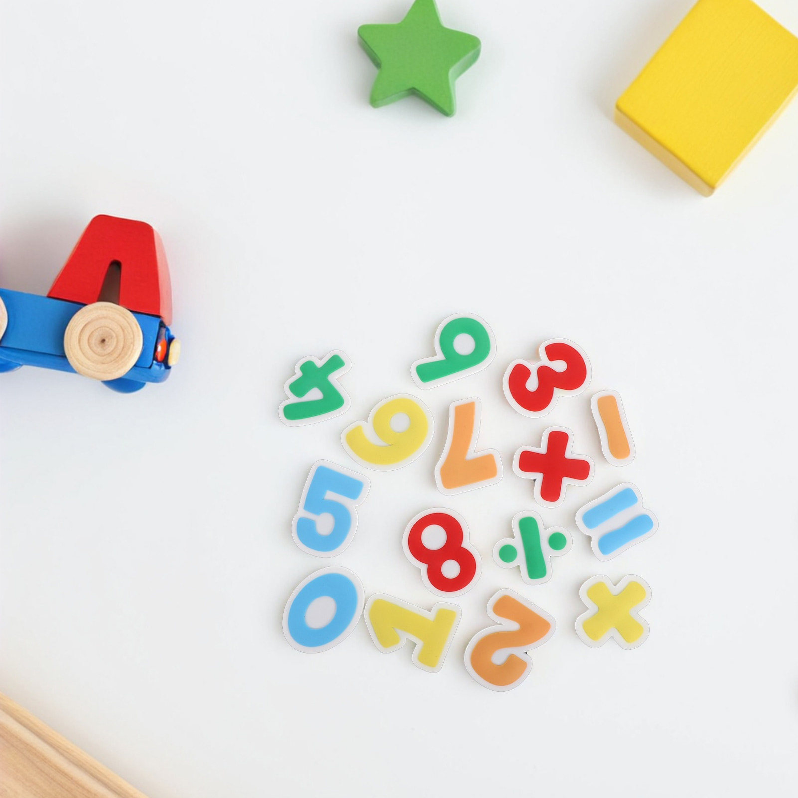 15Pcs Magnet Kulkas Angka Krea - Kids Education Design ulasan dan harga