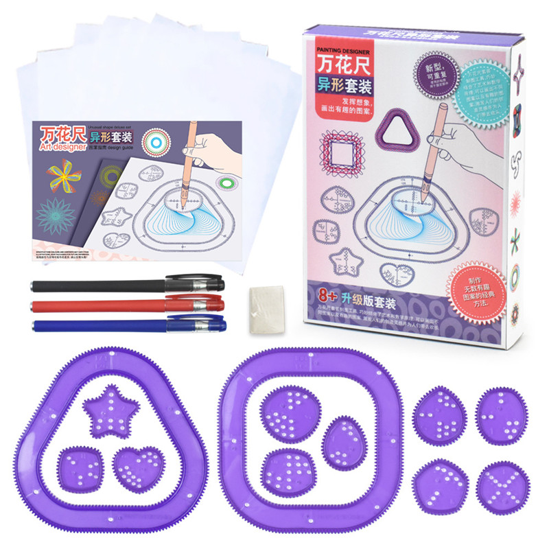 Set Mainan gambar spirograf lu - Kids Education Template ulasan dan harga