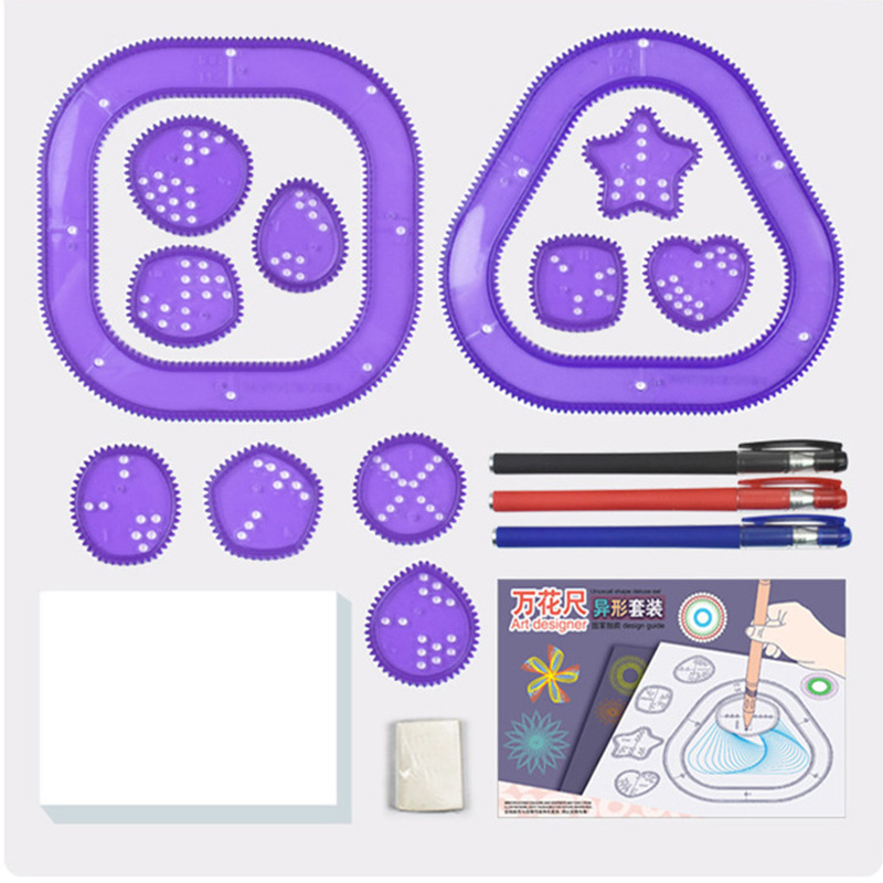 Set Mainan gambar spirograf lu - Kids Education Template ulasan dan harga