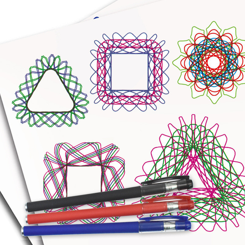 Set Mainan gambar spirograf lu - Kids Education Template ulasan dan harga