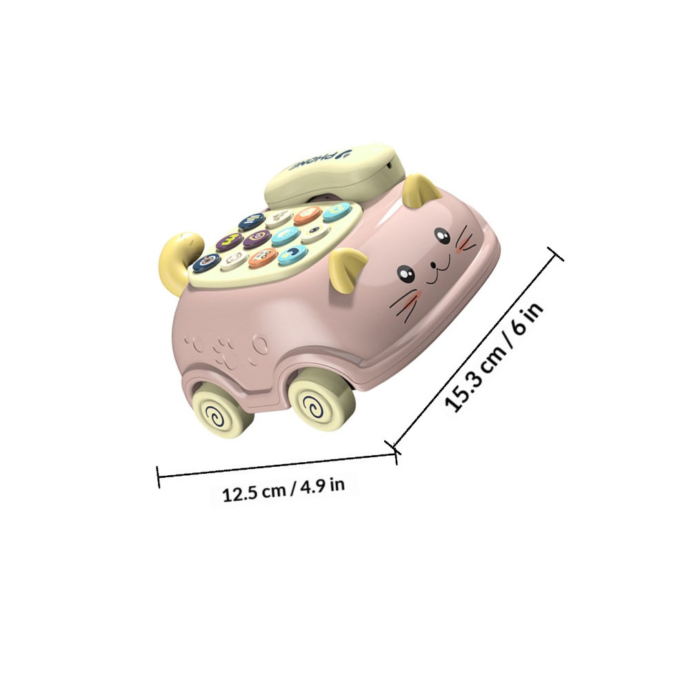 1Set Mesin Telepon Simulasi Pr - Kids Education Design ulasan dan harga