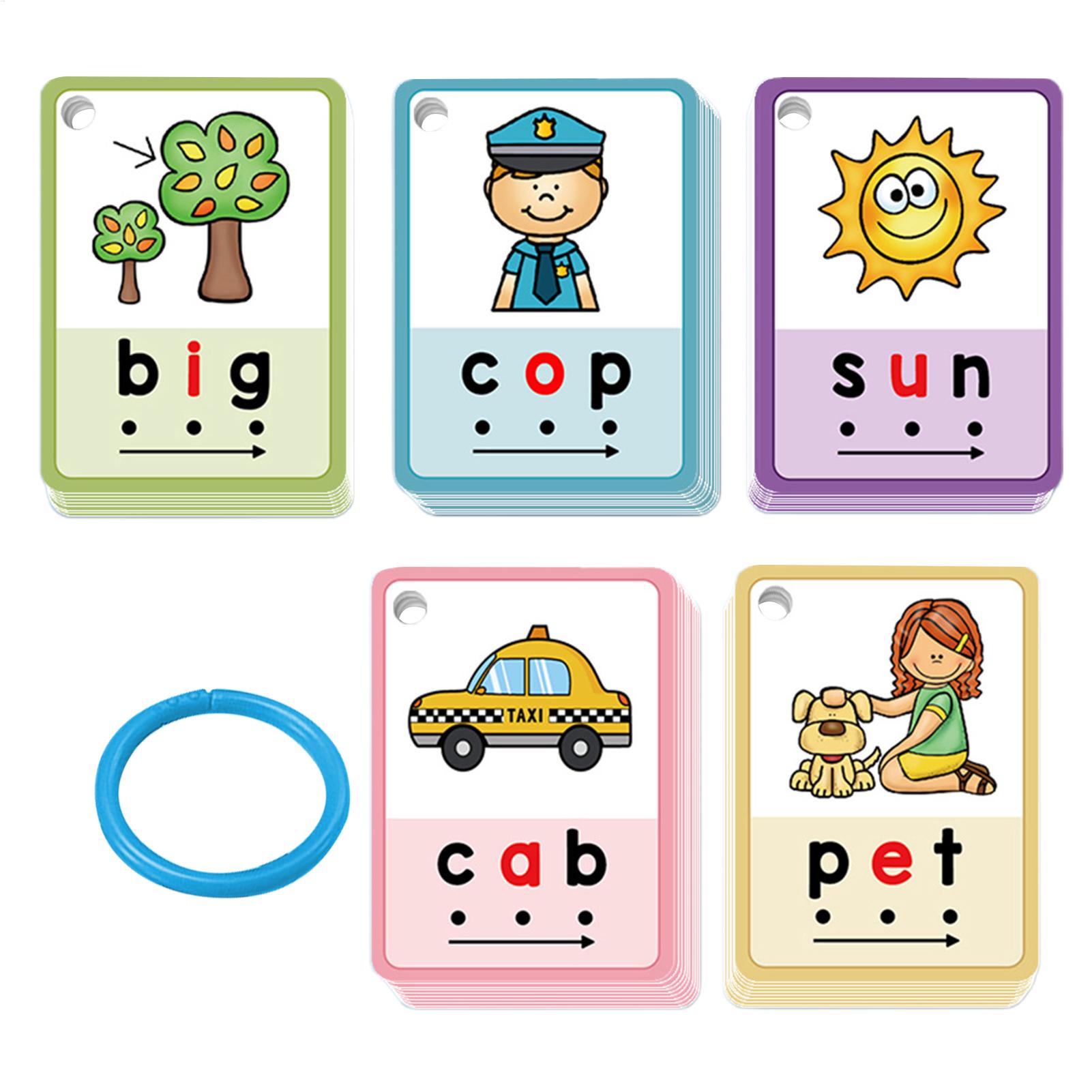 Kartu Flash Pembelajaran Kata- - Kids Education Words ulasan dan harga