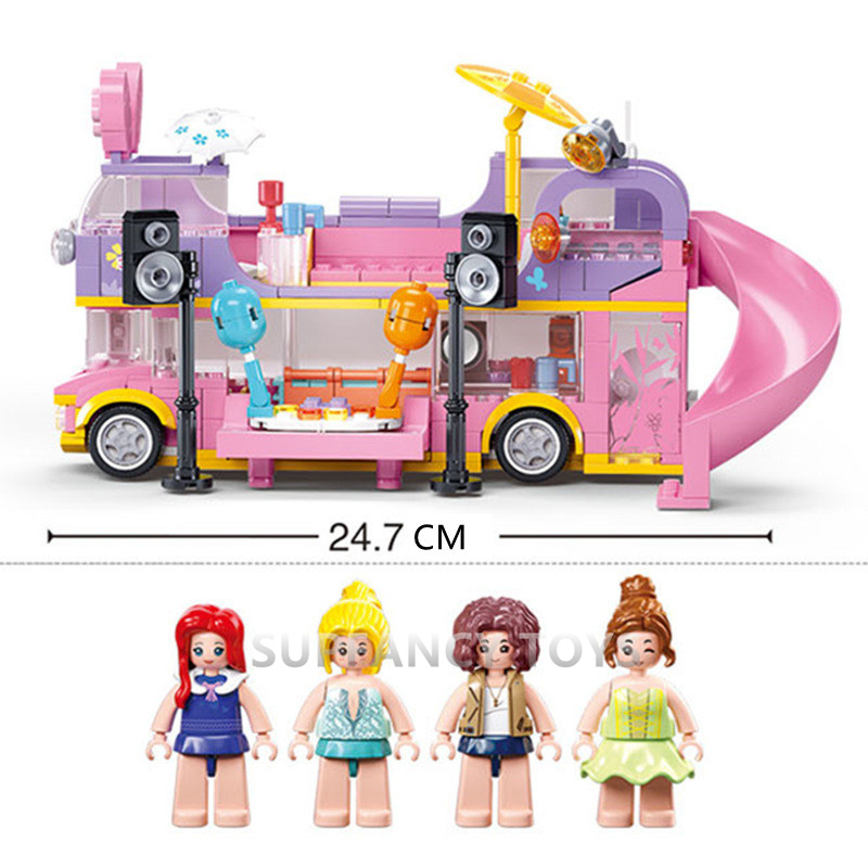 Sluban 412Pcs Blok Bangunan Bu - Happy Kids Education ulasan dan harga