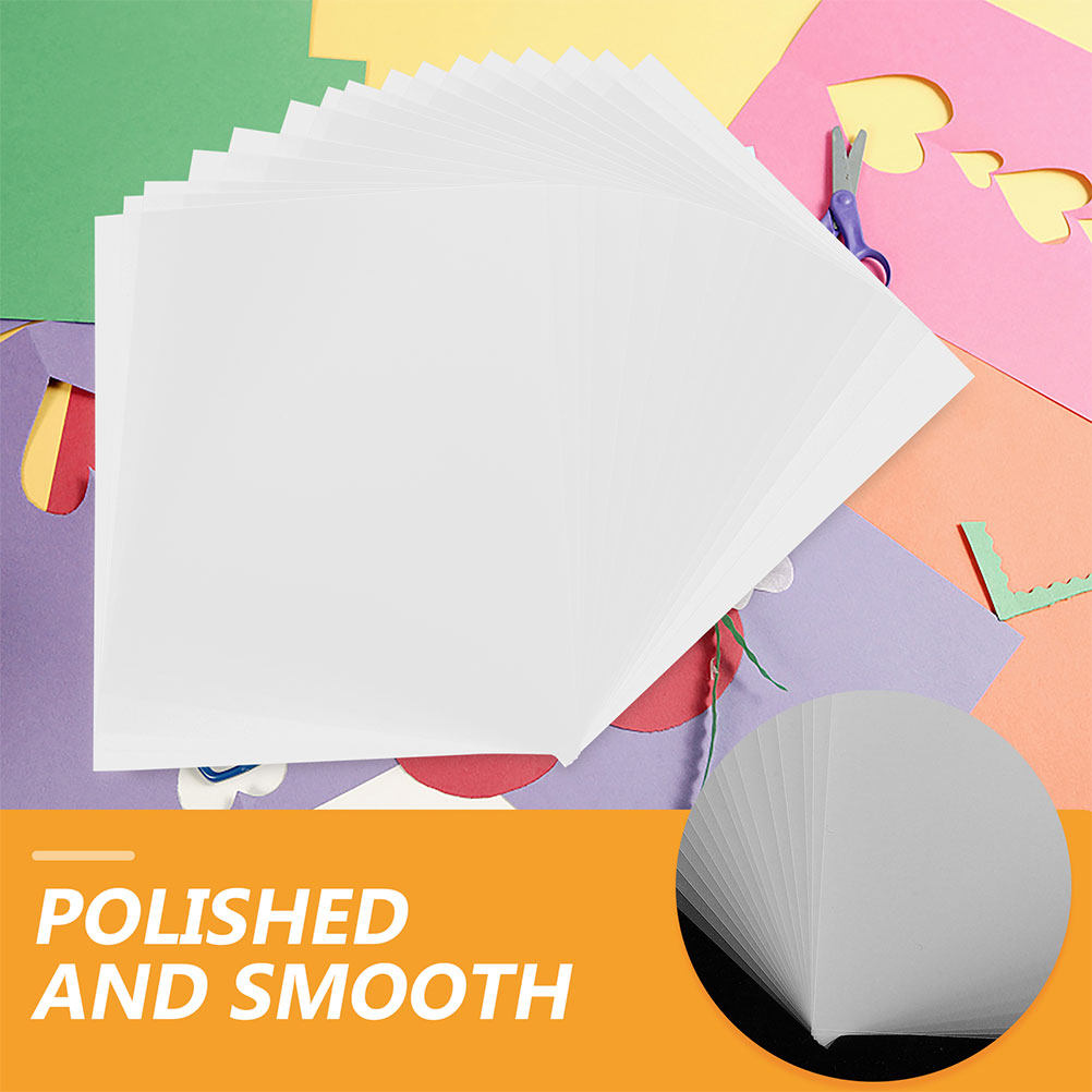 20Pcs Papan PVC Transparan Aks - Kids Education Template ulasan dan harga