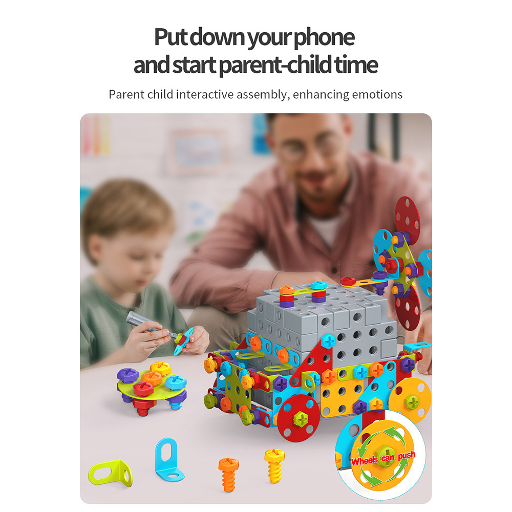 Kit Alat Pemasangan dan Pembon - Kids Education Design ulasan dan harga