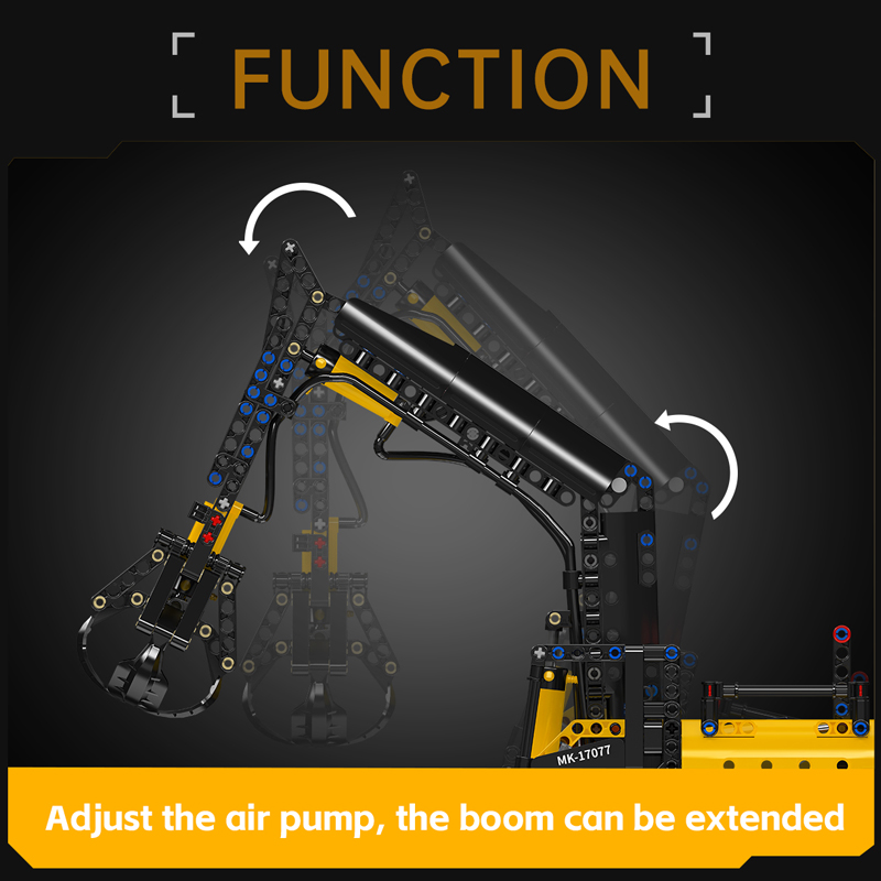 Kit Blok Bangunan Excavator Bu - Kids Education Login ulasan dan harga