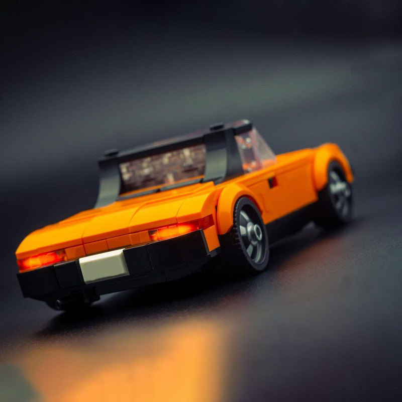 262 PCS Speed Hypercar 914 MOC - Kids Education Design ulasan dan harga