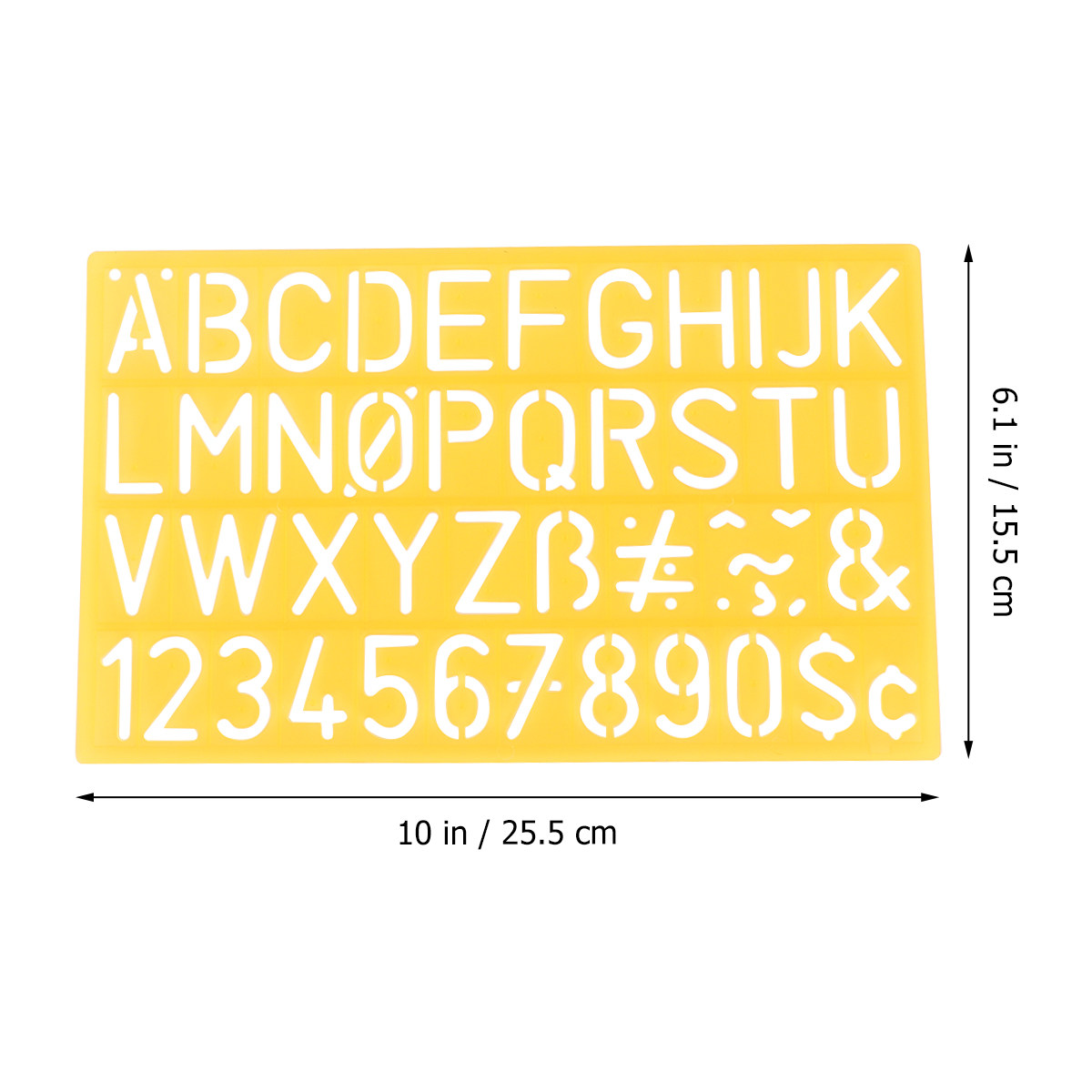 4 Buah Penggaris Grafiti Plast - Kids Education Template ulasan dan harga