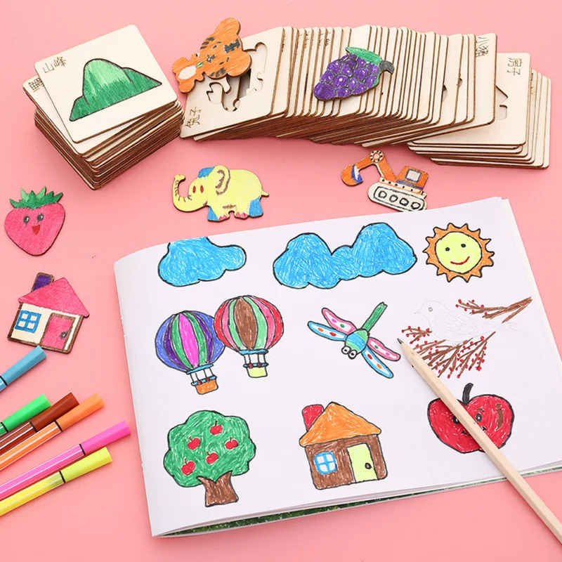 Mainan Menggambar Anak-anak Te - Kids Education Template ulasan dan harga