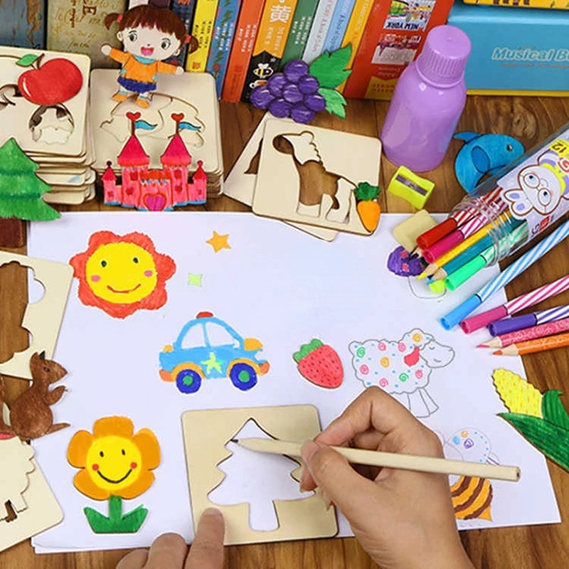 Mainan Menggambar Anak-anak Te - Kids Education Template ulasan dan harga