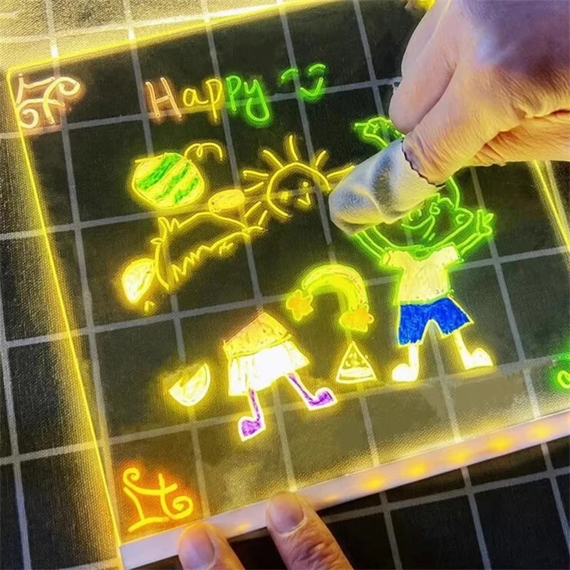 Papan Gambar Anak Magic Glow:  - Kids Education Age ulasan dan harga