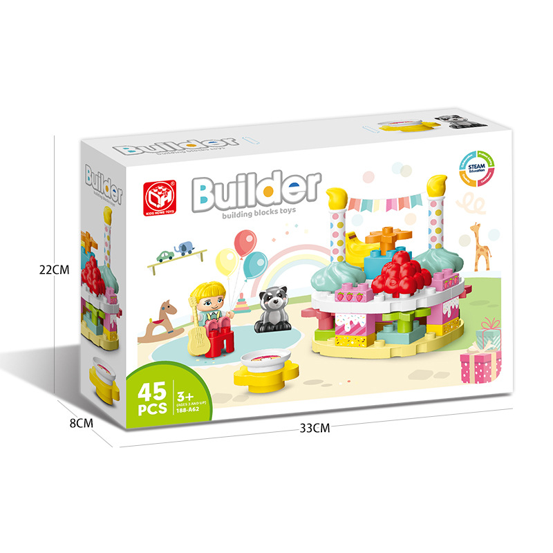 45 Buah/Set Seri Kue Selamat U - Happy Kids Education ulasan dan harga