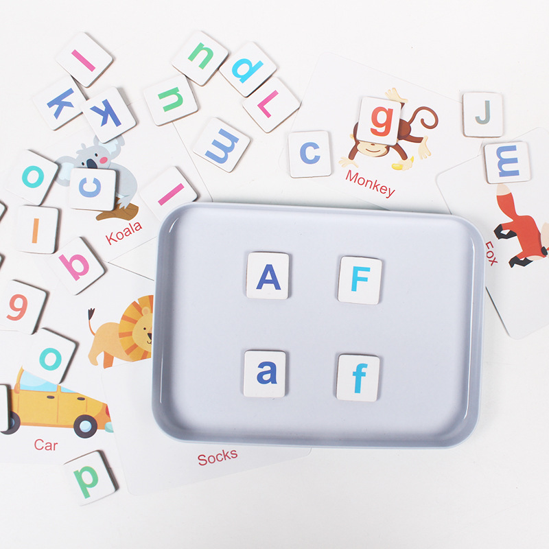 Puzzle Kayu Kartu Flash Permai - Kids Education Words ulasan dan harga