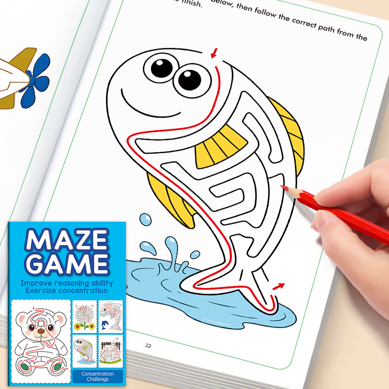 Buku Gambar Labirin Seru untuk - Education Kids Definition ulasan dan harga