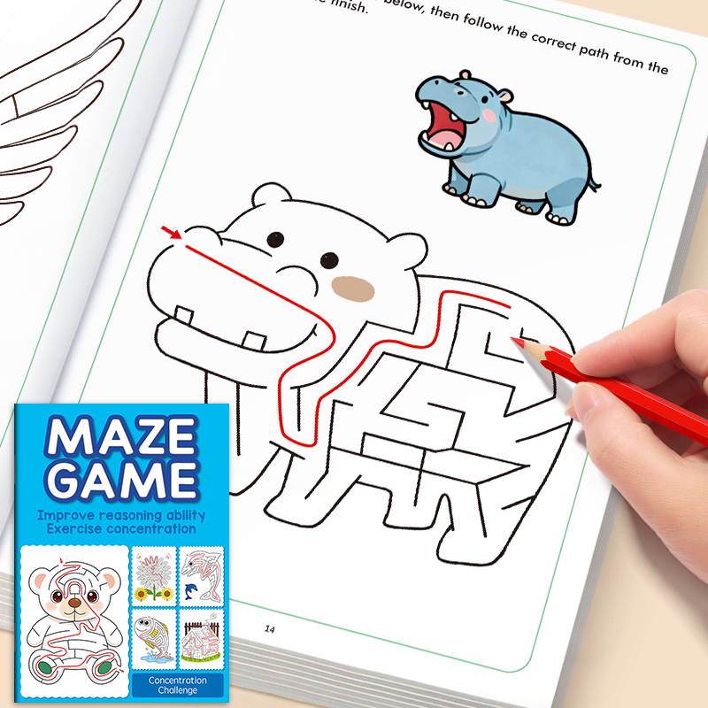 Buku Gambar Labirin Seru untuk - Education Kids Definition ulasan dan harga