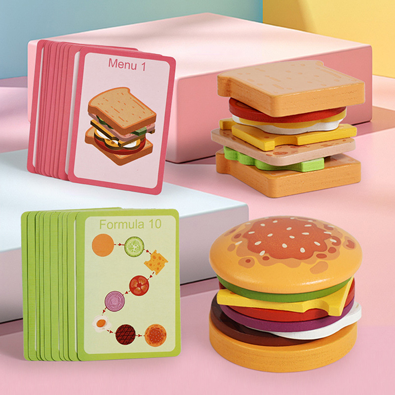 【HAPPY】Mainan Susun Sandwich H - Happy Kids Education ulasan dan harga
