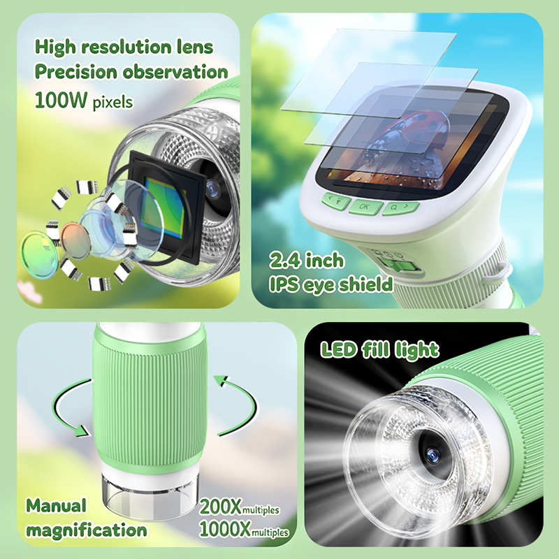 Mikroskop Digital Portabel Gen - Education Kids Definition ulasan dan harga