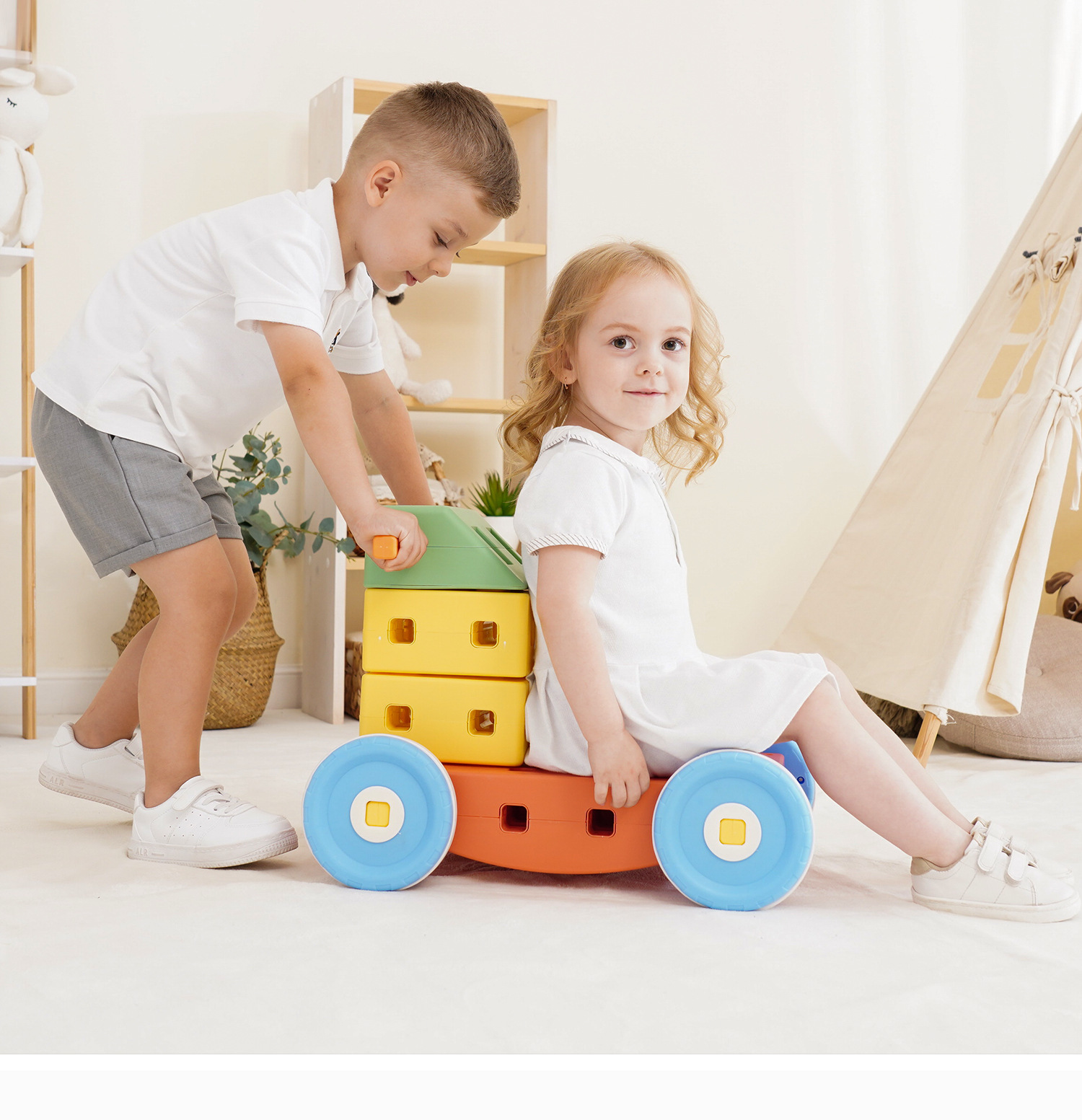 Balok Bangunan DIY untuk Balit - Kids Education Age ulasan dan harga